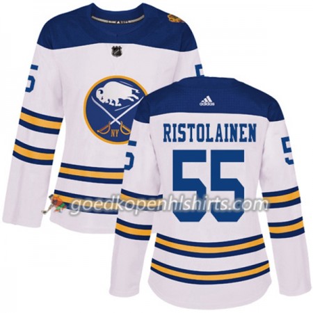 Buffalo Sabres Rasmus Ristolainen 55 2018 Winter Classic Adidas Wit Authentic Shirt - Dames